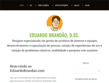 Tablet Screenshot of eduardobrandao.com